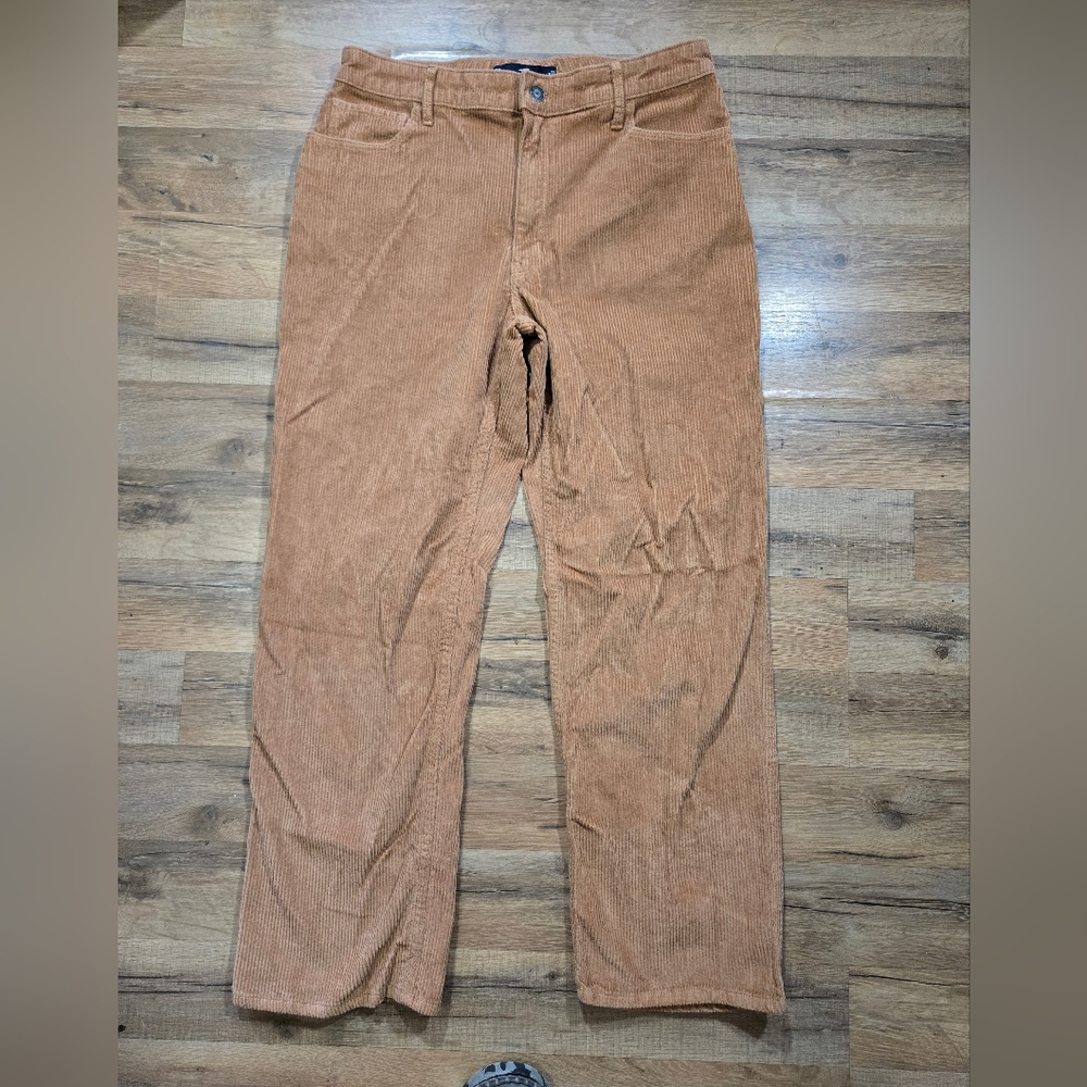 Hollister Corduroy High Rise Dad Pants Size 31W - Picture 1 of 5